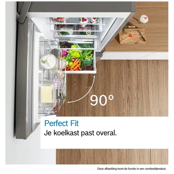 Bosch KFD96APEA Zilver