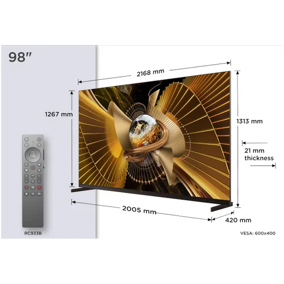 TCL SQD MINI LED 98X11L (2026)