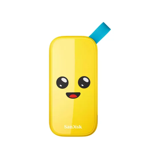 SanDisk SSD Portable 2TB Fortnite -Peely Edition 800MB/s USB3.2 Geel
