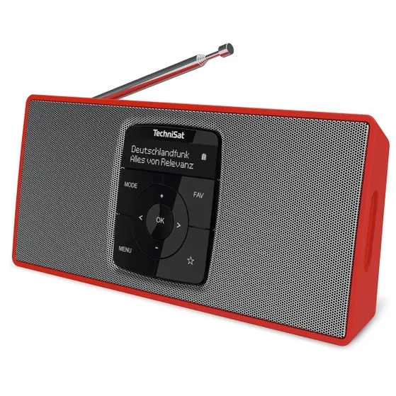 TechniSat Digitradio 2 S Rood/zilver