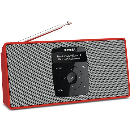 TechniSat Digitradio 2 S Rood/zilver