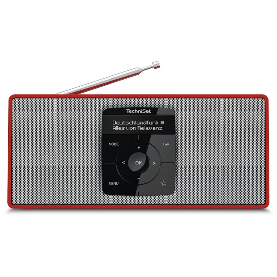 TechniSat Digitradio 2 S Rood/zilver
