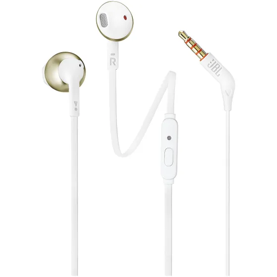 JBL T205 Goud