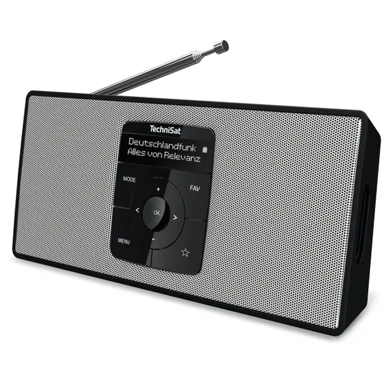 TechniSat Digitradio 2 S Zwart/wit