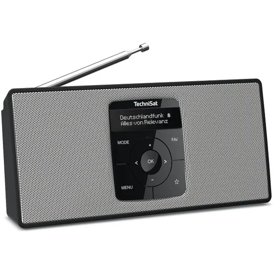 TechniSat Digitradio 2 S Zwart/wit