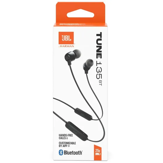 JBL Tune 135BT Zwart