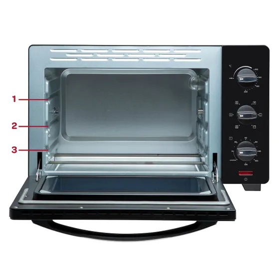 Inventum OV307B Zwart