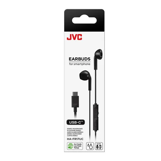 JVC HA-FR17UC Zwart