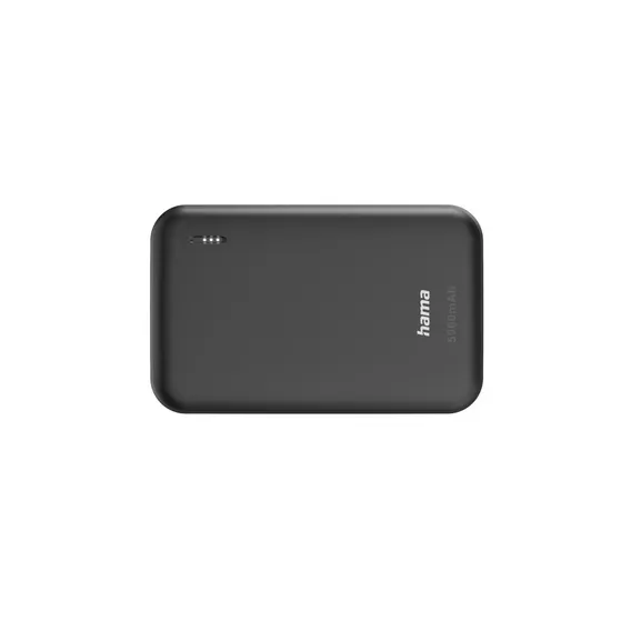 Hama Pocket 5 Power Pack 5000 mAh Outputs: 2x USB-A7 Antraciet