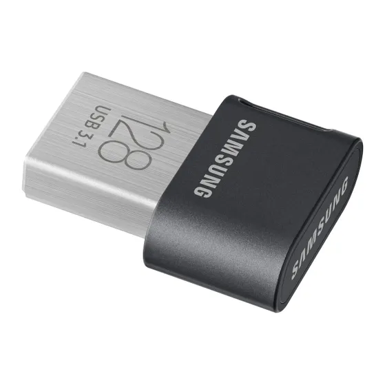Samsung FIT Plus USB Stick 128GB Zwart