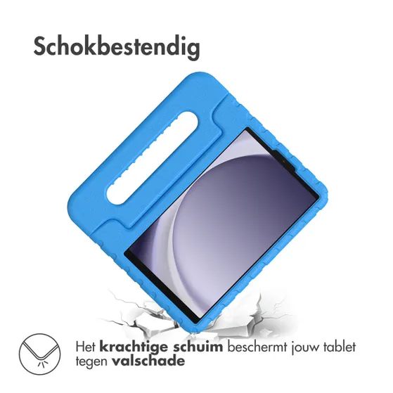 Accezz Kidsproof Backcover met handvat Samsung Galaxy Tab A9 Blauw