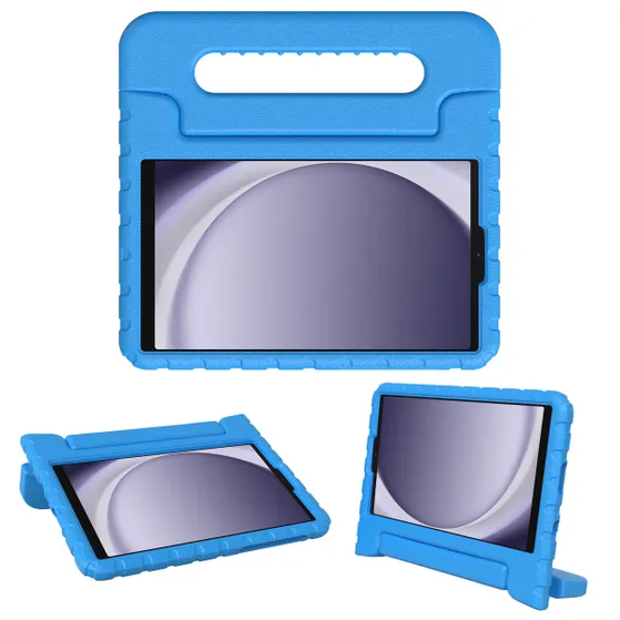 Accezz Kidsproof Backcover met handvat Samsung Galaxy Tab A9 Blauw
