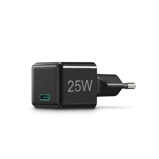 Hama Fast Charger USB-C PD/Qualcomm® Super-Mini Charger 25 W Zwart