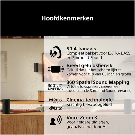 Sony BRAVIA Theatre Trio Pro