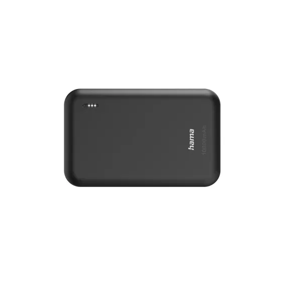 Hama Pocket 10 Power Pack 10000 mAh Outputs 2x USB-A Antraciet