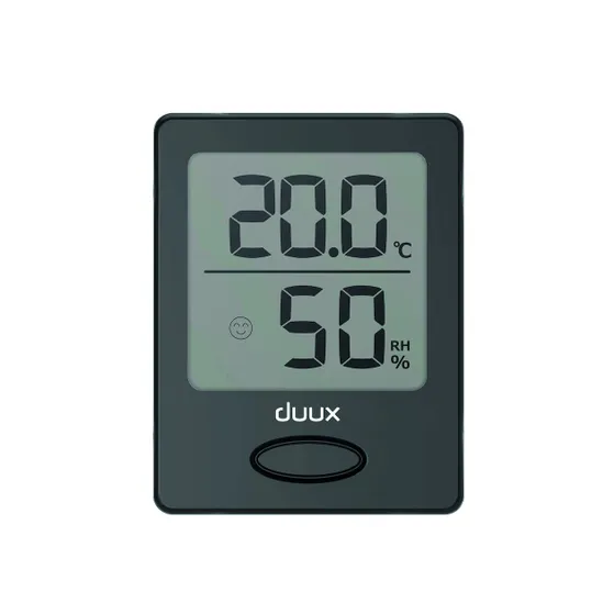 Duux Sense thermometer + hygrometer Zwart