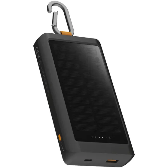 Xtorm Go2 Solar & Light PowerPack  10000 mAh  15 W Zwart