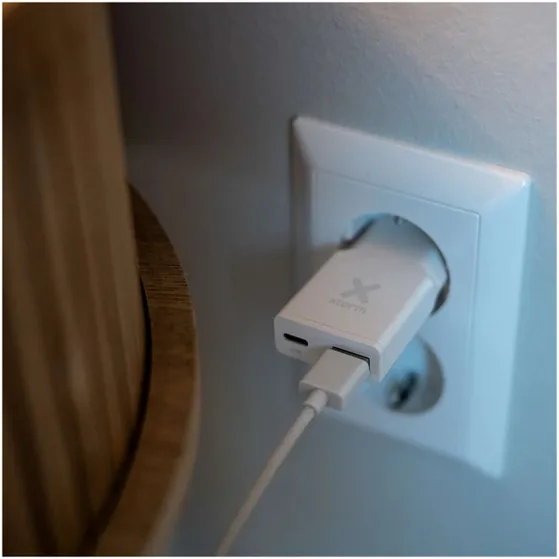 Xtorm Go2 Charger  1xUSB-C/1xUSB-A  25 W Wit