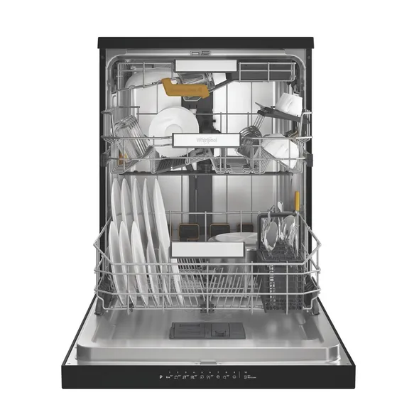 Whirlpool W8F HS61BS Zwart