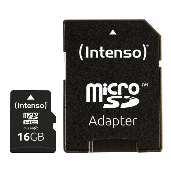 Intenso microSD Card Class 10 16GB