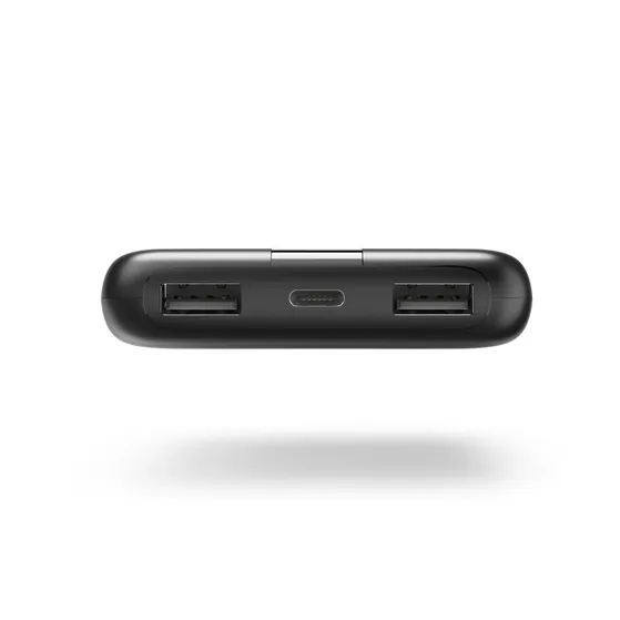 Hama Performance 10 Power Pack 10000 mAh 3 Outputs:USB-C 2x USB-A Antraciet