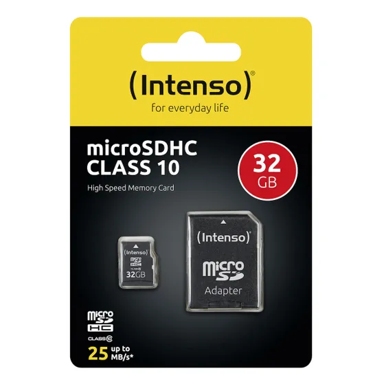 Intenso microSD Card Class 10 32GB