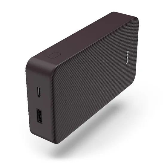 Hama Colour 20 Power Pack 20000 mAh 2 Outputs:USB-C USB-A Paars
