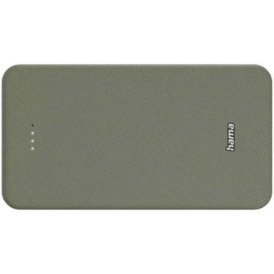 Hama Colour 20 Power Pack 20000 mAh 2 Outputs:USB-C USB-A Groen