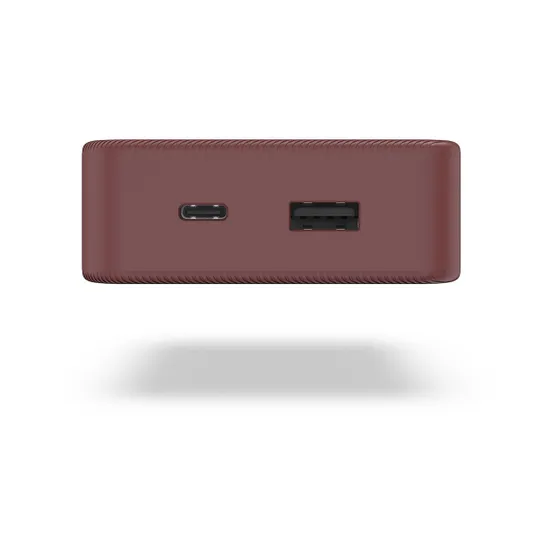 Hama Colour 20 Power Pack 20000 mAh 2 Outputs:USB-C USB-A Rood