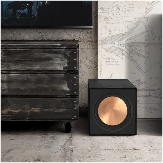 Klipsch R-121SW Zwart
