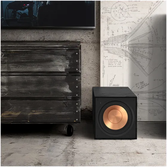 Klipsch R-101SW Zwart