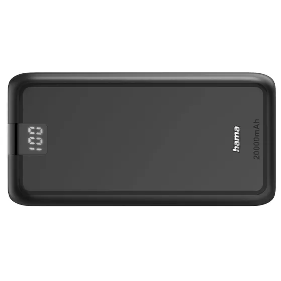 Hama Performance 20 Power Pack 20.000 mAh Antraciet