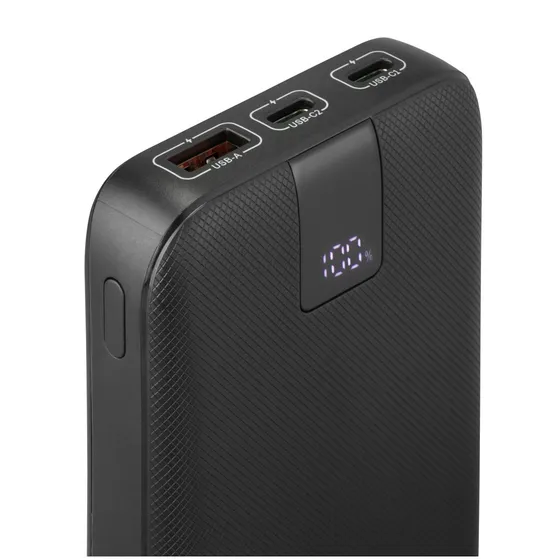 Hama PD 20 Power Pack 20000 mAh Outputs:2x USB-C USB-A Fast Charging Antraciet