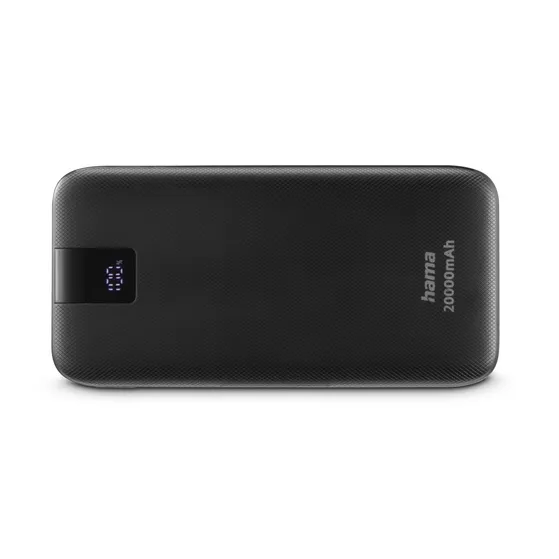 Hama PD 20 Power Pack 20000 mAh Outputs:2x USB-C USB-A Fast Charging Antraciet