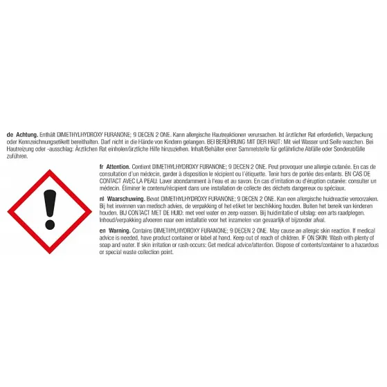 Miele Ambient geurflacon FrenchBakery de,fr,nl,en