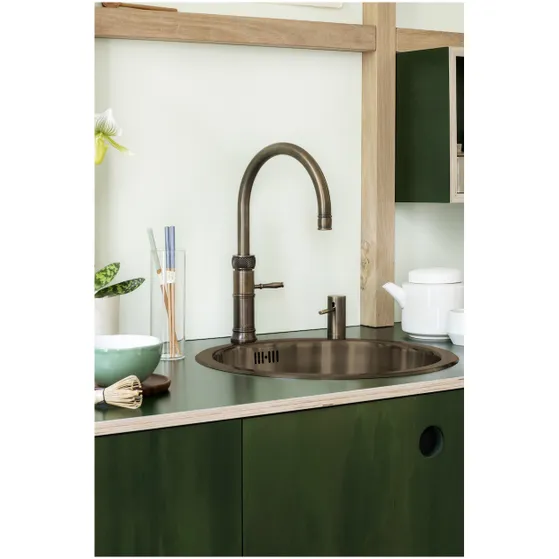 Quooker Classic Fusion Round Messing Patina