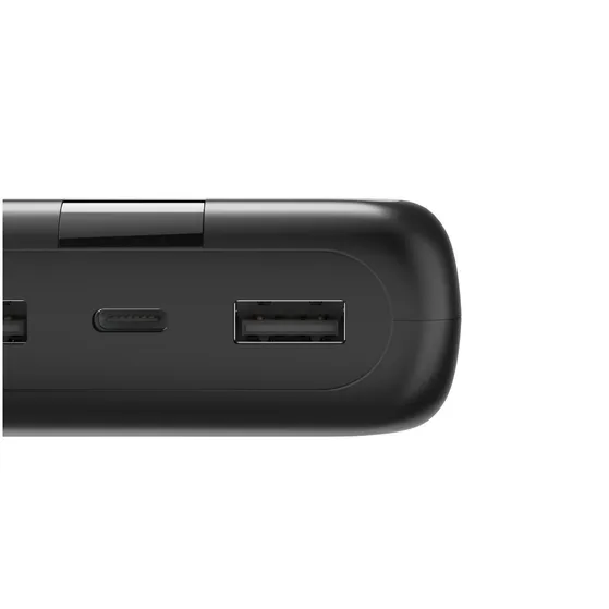 Hama Performance 24 Power Pack 24000 mAh 3 Outputs:USB-C 2x USB-A Antraciet