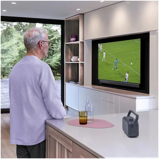 Hama Luidspreker voor tv  2 4-GHz-station + Bluetooth draagbaar stereo
