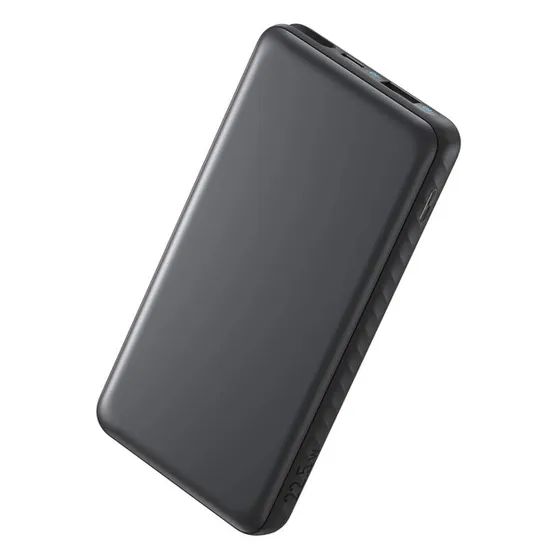 Anker Zolo Power Bank (20 000 mAh 22.5W Built-in USB-C Cable) Zwart