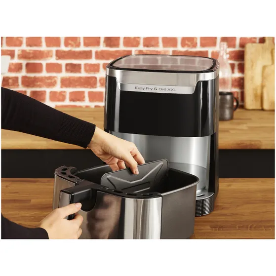 Tefal EY801D Easy Fry & Grill XXL Rvs