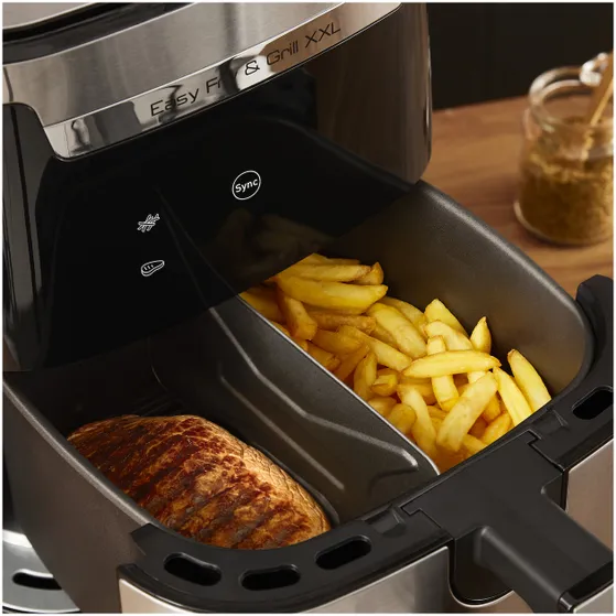 Tefal EY801D Easy Fry & Grill XXL Rvs