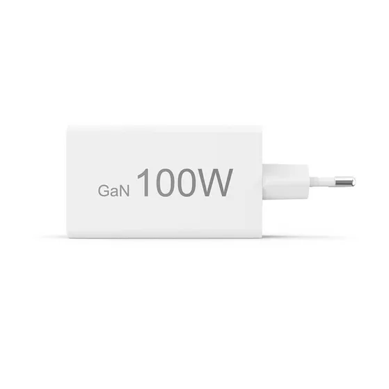 Hama Quick Charger GaN 2x USB-C PD 1x USB-A QC Mini-Charger 100 W Wit