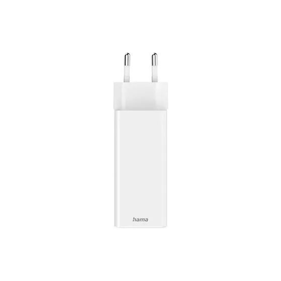 Hama Quick Charger GaN 2x USB-C PD 1x USB-A QC Mini-Charger 100 W Wit