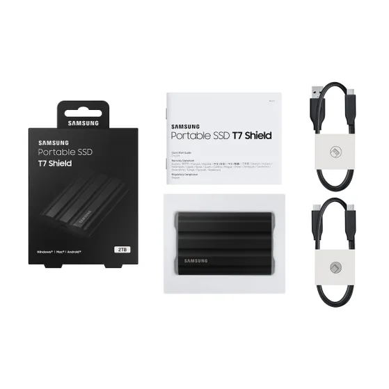 Samsung T7 Shield 2TB Zwart