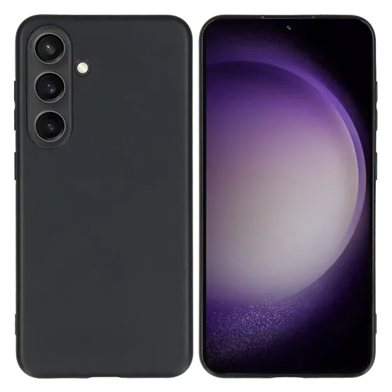 Accezz Color Backcover Samsung Galaxy S24 Zwart