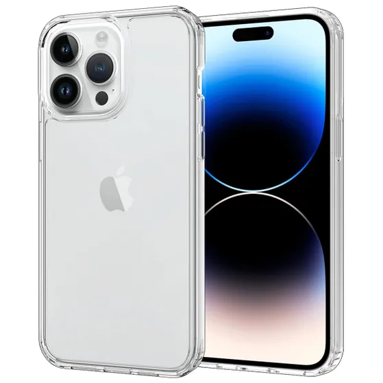 Accezz Xtreme Impact Backcover iPhone 15 Pro Max Transparant