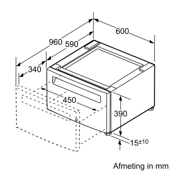 Bosch WMZPW20W ErgoLade