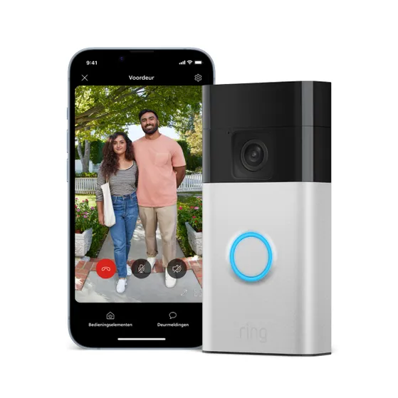 Ring Battery Video Doorbell Staal