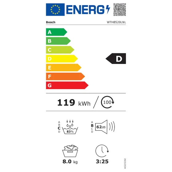 Bosch WTH8520LNL