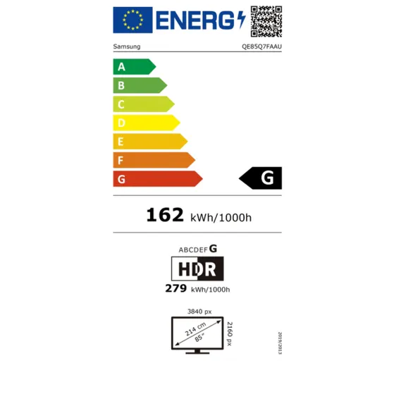 Samsung QLED 4K 85Q7FA (2025)